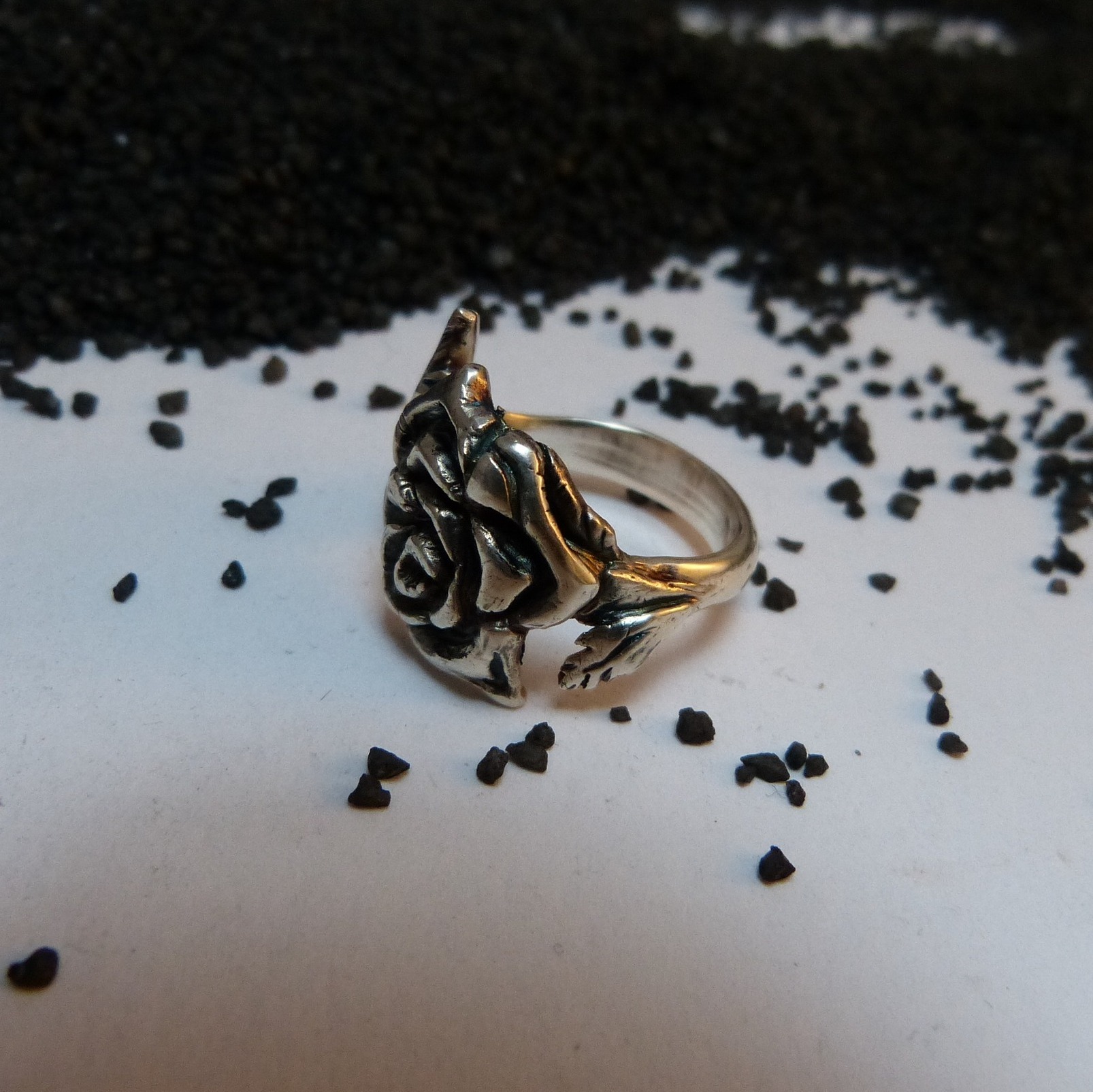 bague-gravure-argent-rose