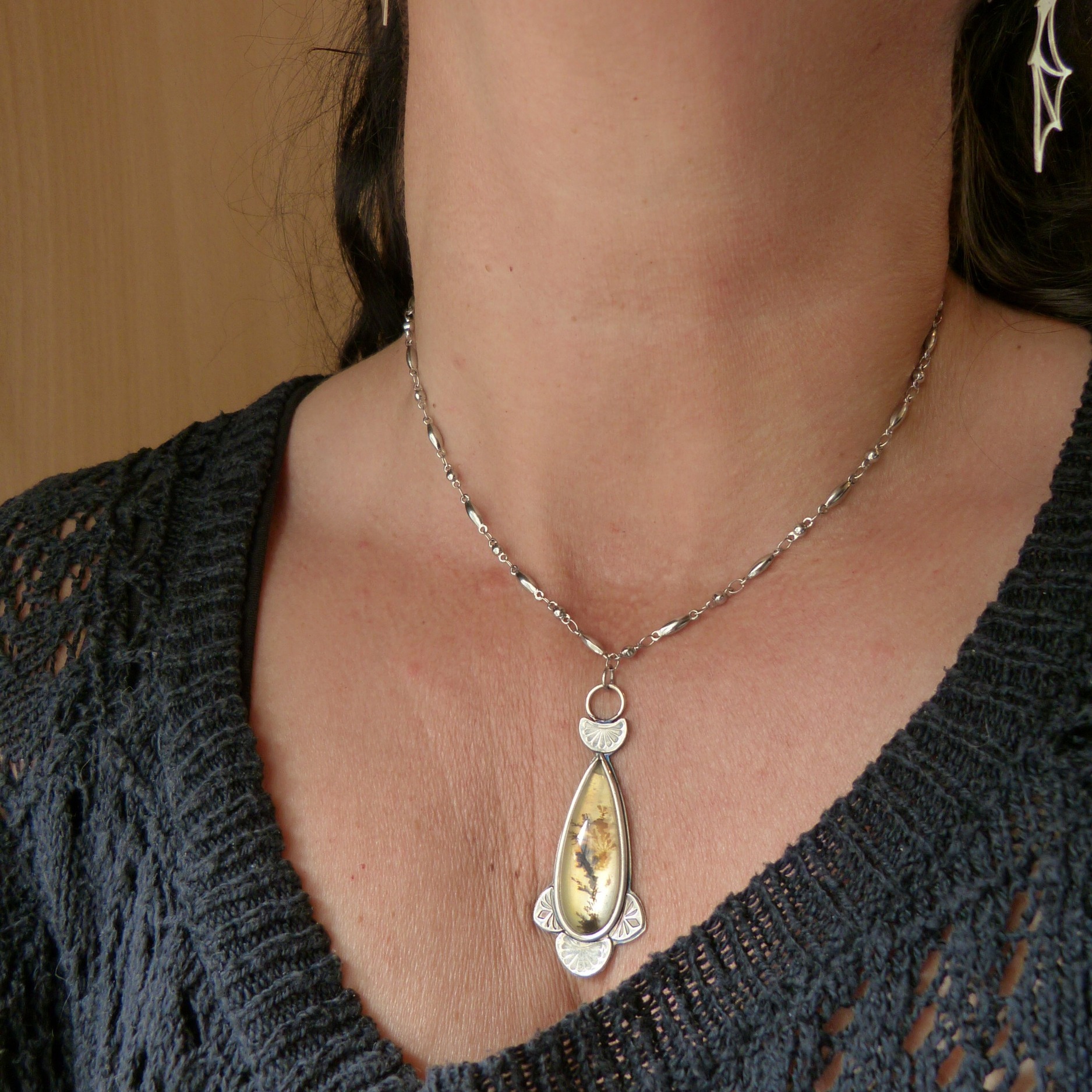 collier-pierre naturelle-agate