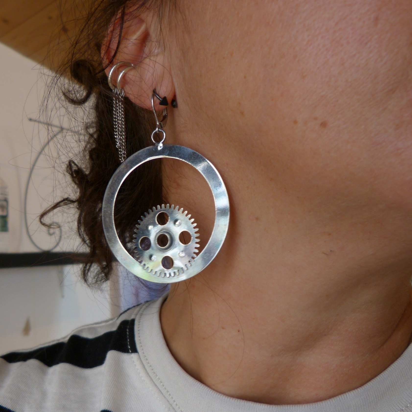 boucles-engrenages-plaqué argent-blad