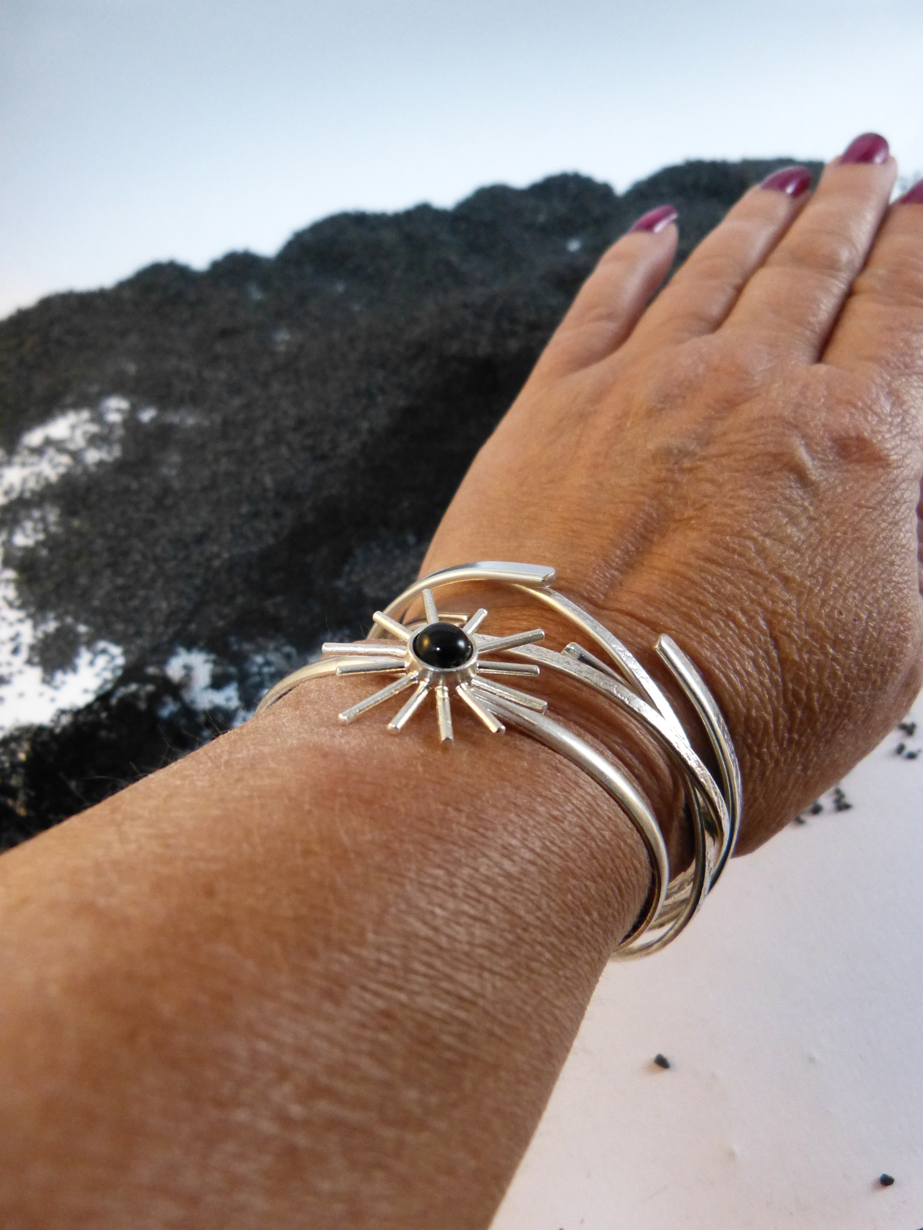 bracelet-argent-soleil-onyx-Belladone