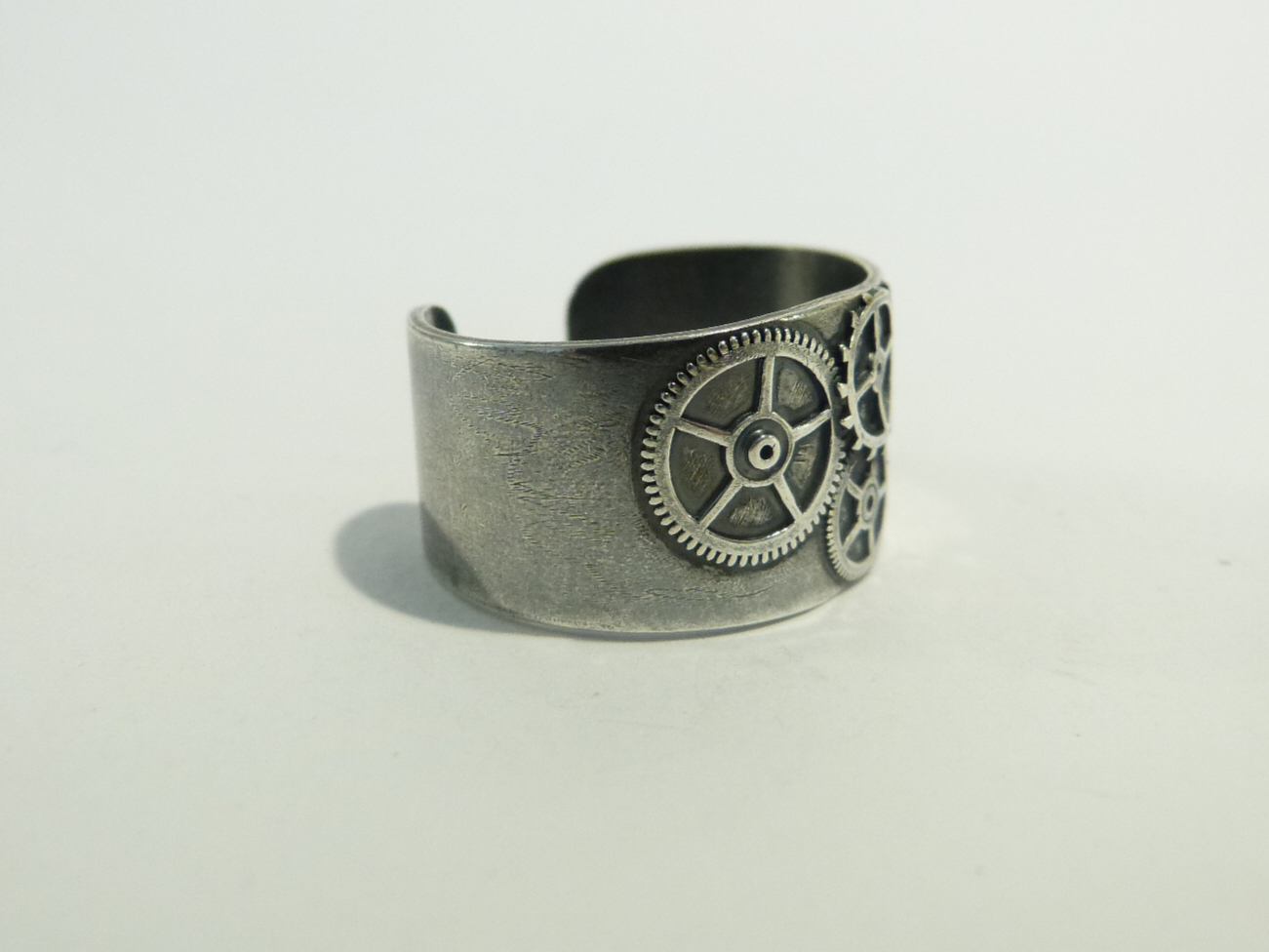 bague homme engrenage soudé