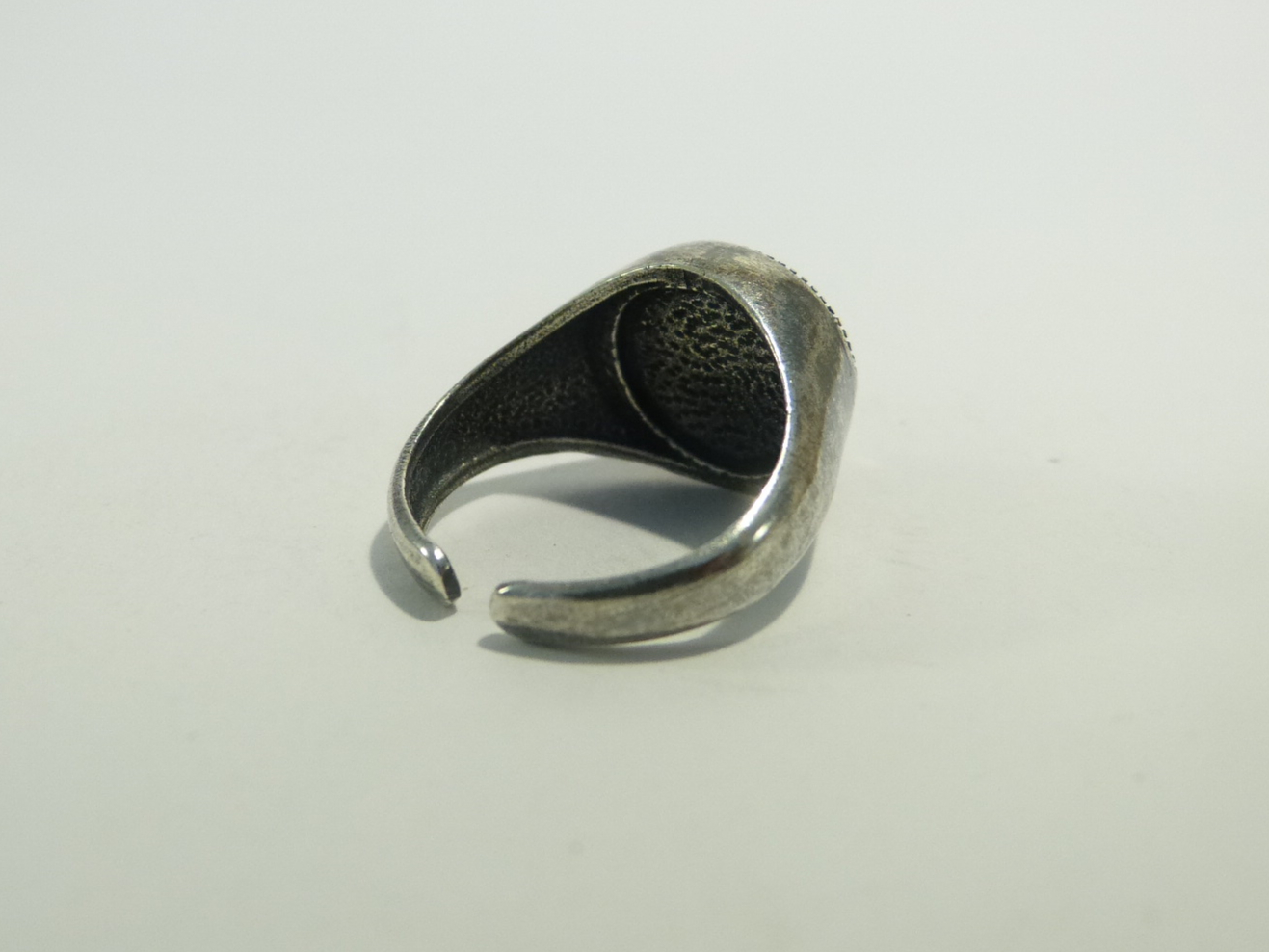 bague homme engrenage soudé