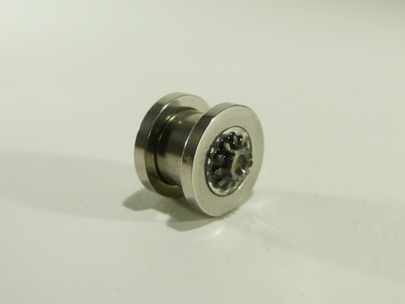 plug acier chirurgical et engrenage 10mm