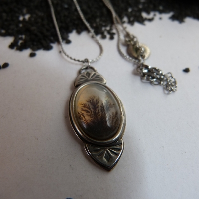 collier-pierre naturelle-agate