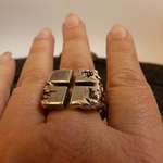 Bague croix