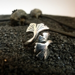 bague ginkgo
