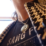 collier dentelle engrenage