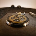 collier dentelle engrenage