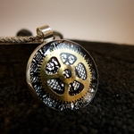 collier dentelle engrenage