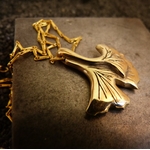 collier ginkgo or