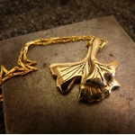 collier ginkgo or