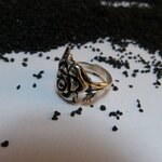 bague-gravure-argent-rose