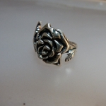 bague-gravure-argent-rose