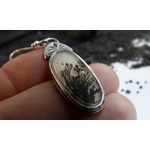 boucles-pierre naturelle-agate dendritique