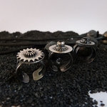 bague-mécanique-plaqué argent