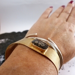 bracelet- doré à lor fin- dentelle-noire-Belladone
