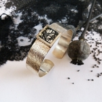 bracelet-argenté-dentelle-noire-Belladone