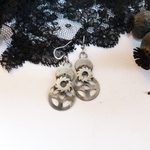 boucles d'oreilles-engrenages-indus-bijoux mécaniques