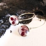 boucles-dentelle-acier-argent-cerise-belladone