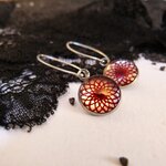 boucles-dentelle-acier-argent-cerise-belladone