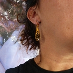 boucles-doré à lor fin-dentelle-crystal-belladone
