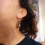 boucles-doré à lor fin-dentelle-crystal-belladone