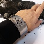 bracelet-crâne-argent-vanité-belladone