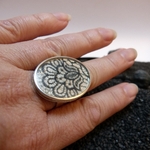 bague-dentelle-argent-réglable-belladone