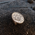 bague-dentelle-argent-réglable-belladone