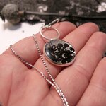 collier-argent-dentelle noire-belladone
