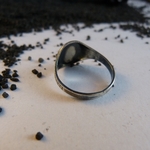 bague-engrenage-argent-persé-belladone