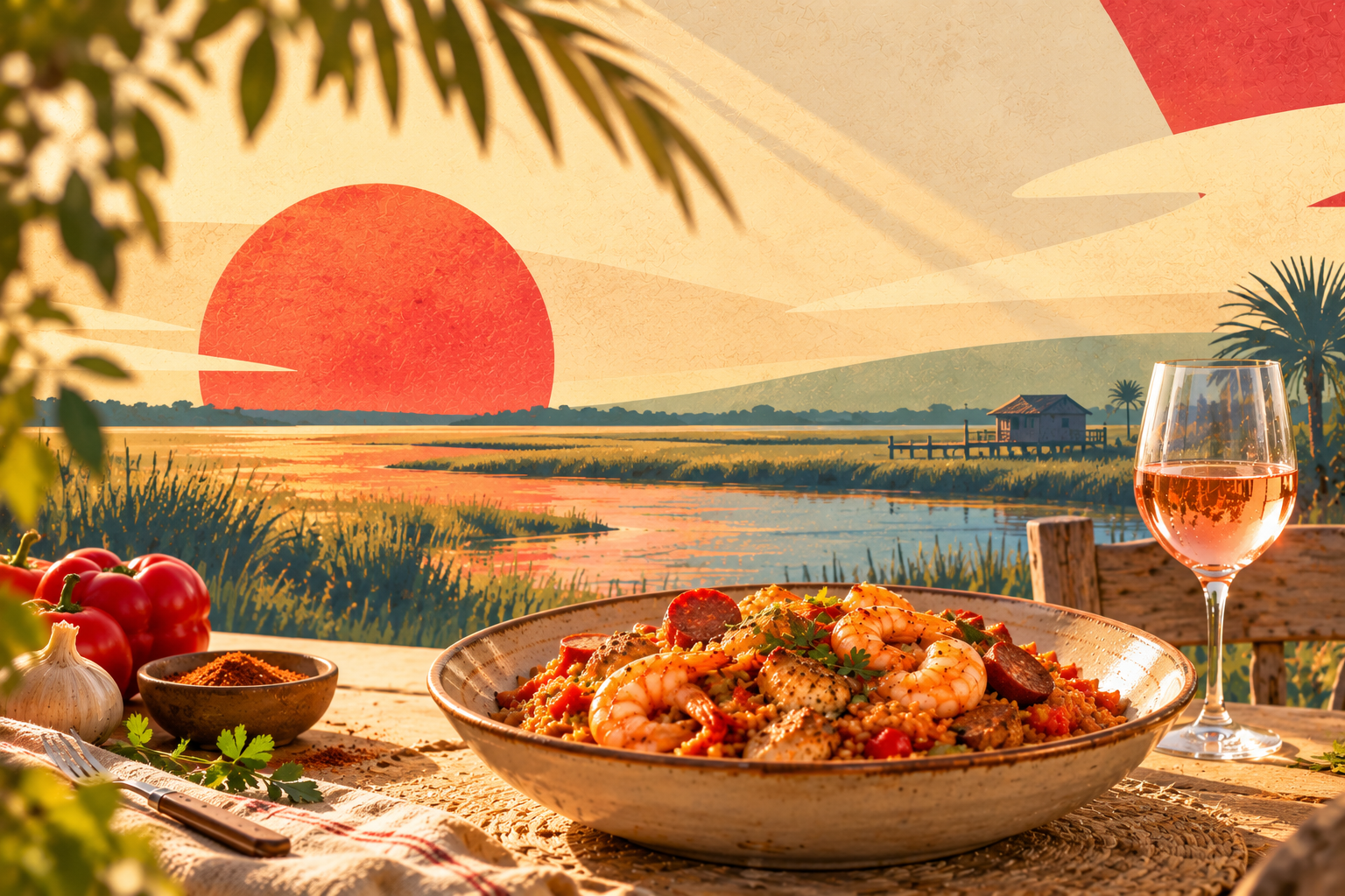 Jambalaya au Thermomix : quel vin ouvrir avec cette recette ?