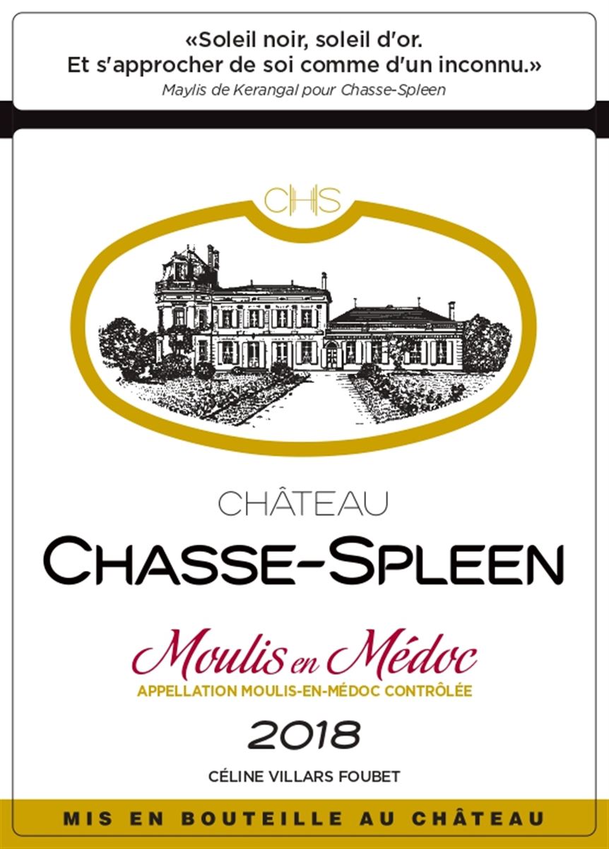 CHASSE SPLEEN 2018