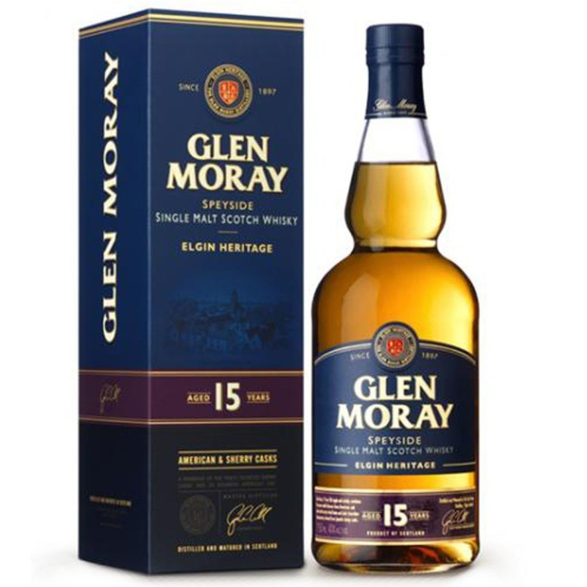 Glen Moray - Elgin Heritage 15 ans d\'âge