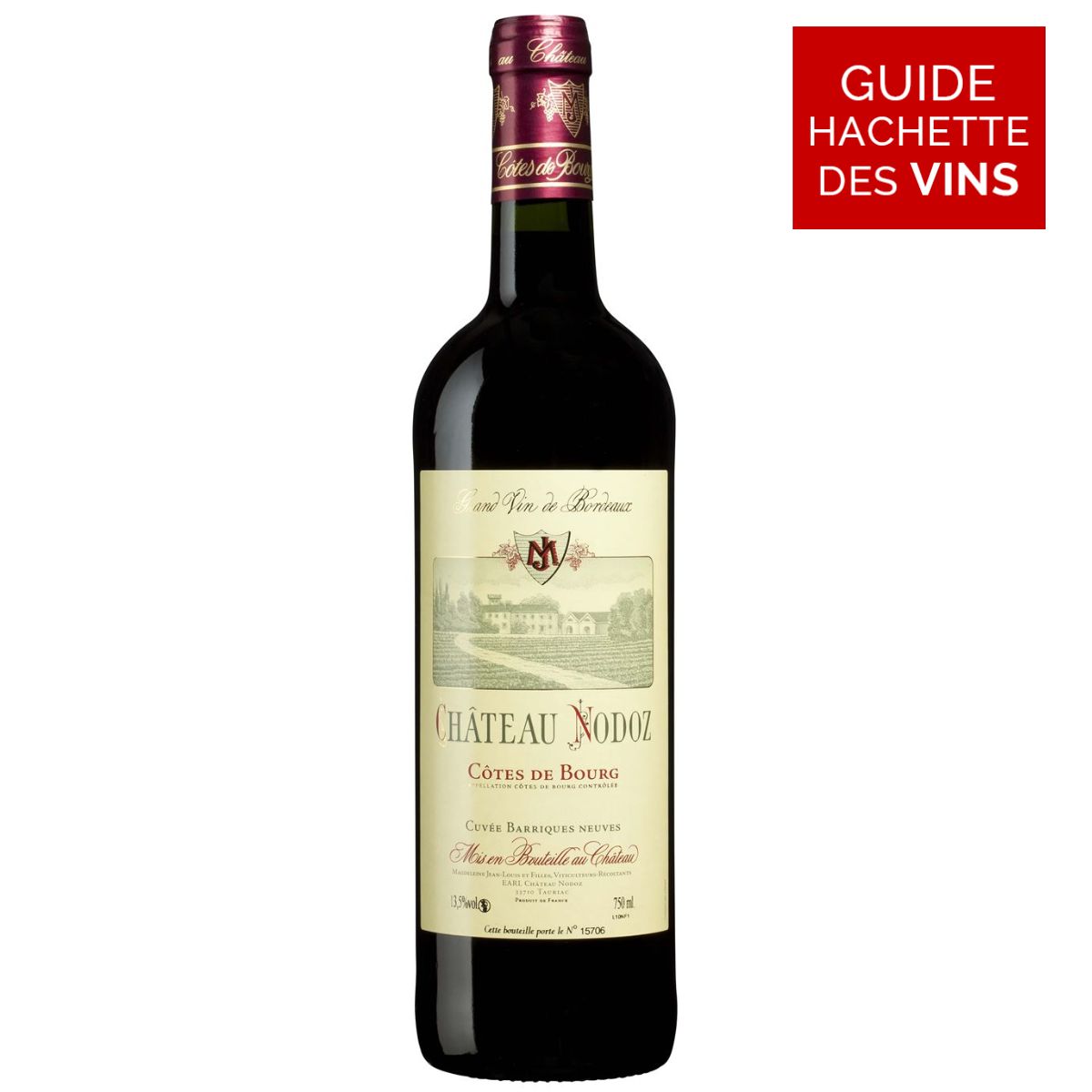 Château Nodoz - Cuvée Barriques neuves 2020 - Côtes de Bourg