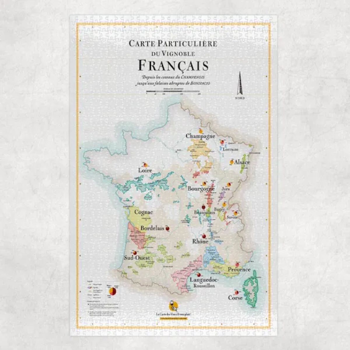 PUZZLE CARTE DES VINS