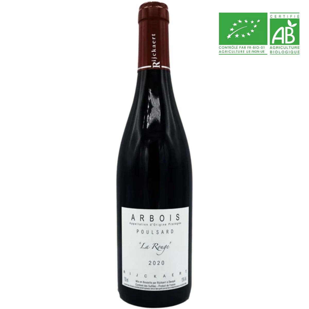 Domaine Rijckaert - La Rouge - Poulsard - Arbois 2020