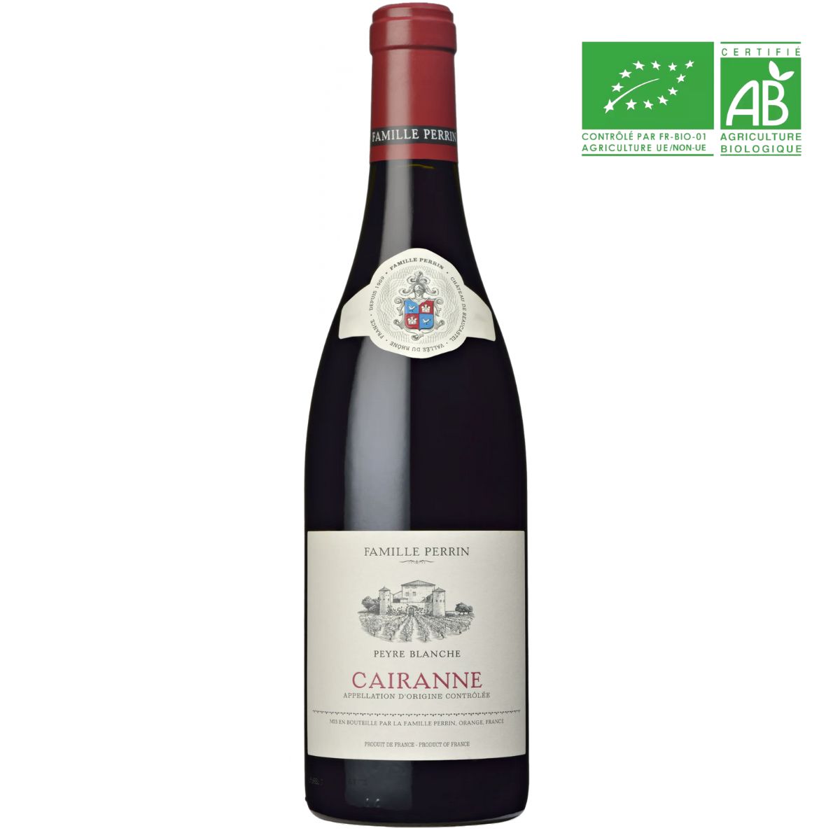 CAIRANNE PEYRE BLANCHE ROUGE 2021 - FAMILLE PERRIN