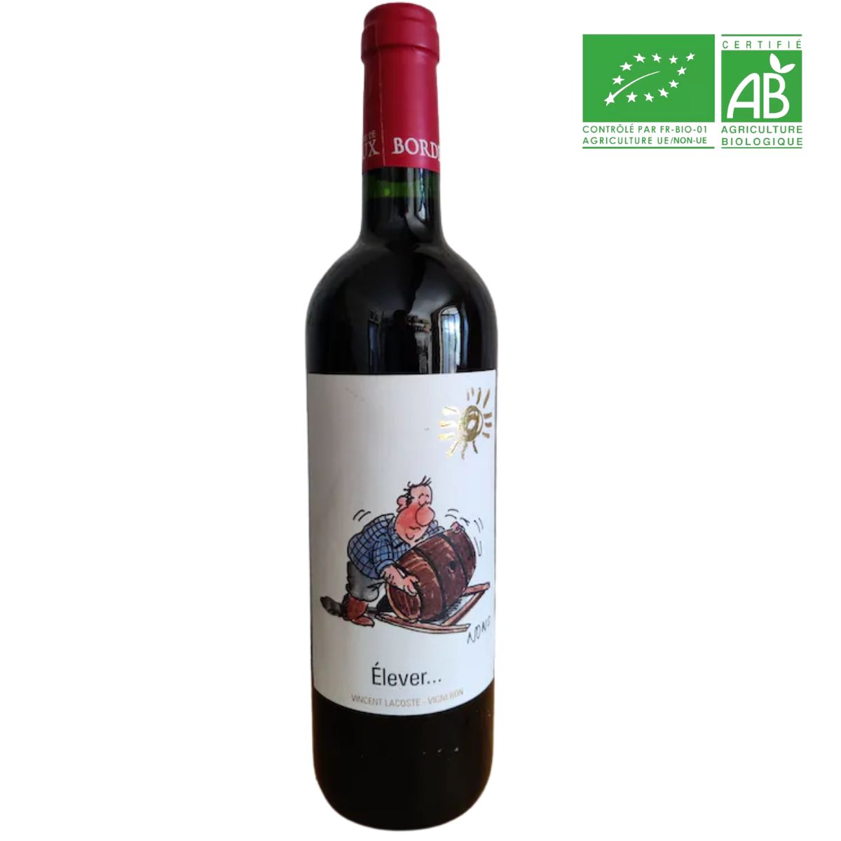 Elever 2021 rouge Vin bio Nature - Marselan - Château de Cranne