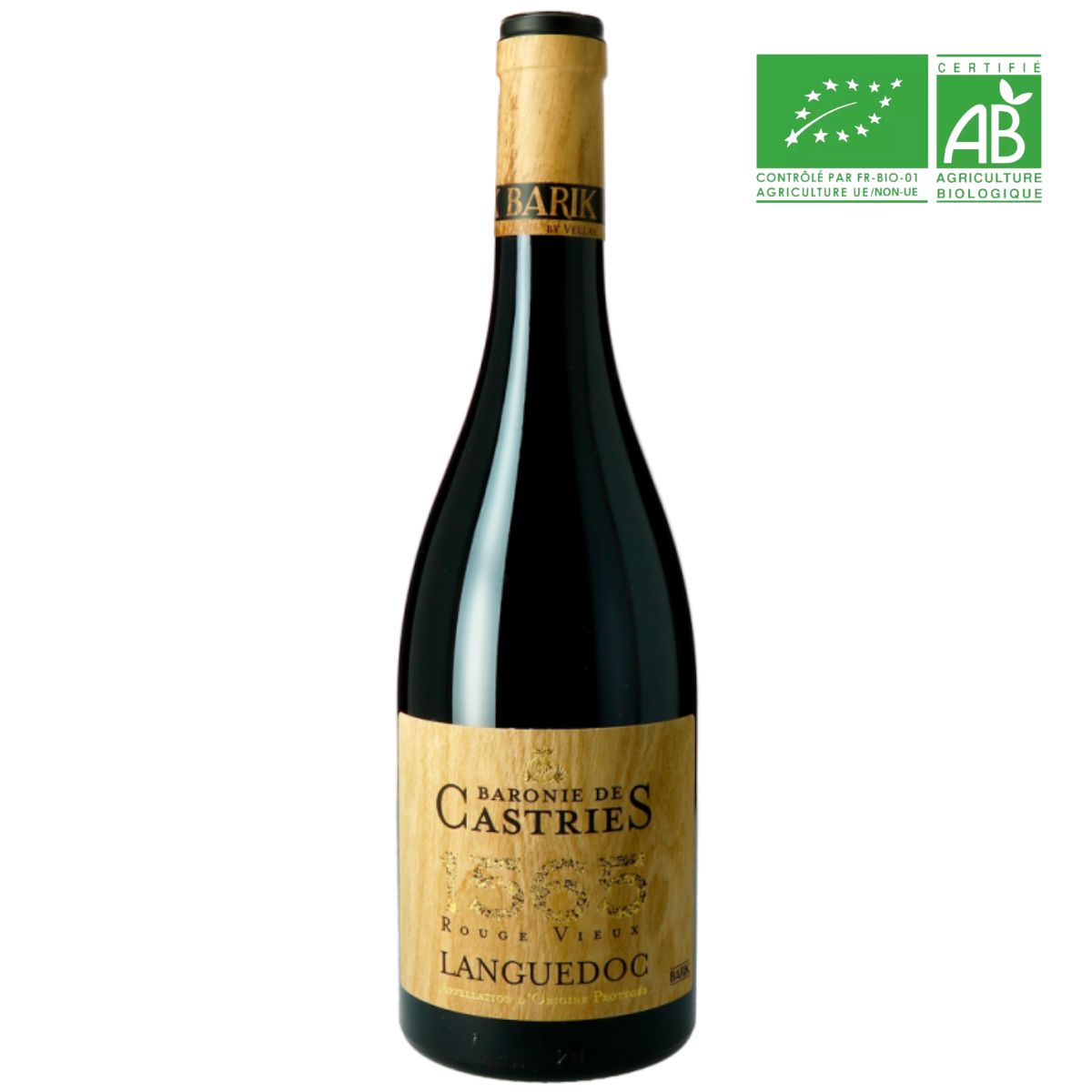 Baronie de Castries 1565- Rouge Vieux - Bio