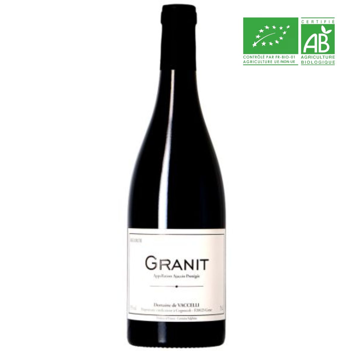 Domaine Vaccelli - Granit Rouge - Aop Ajaccio 2020