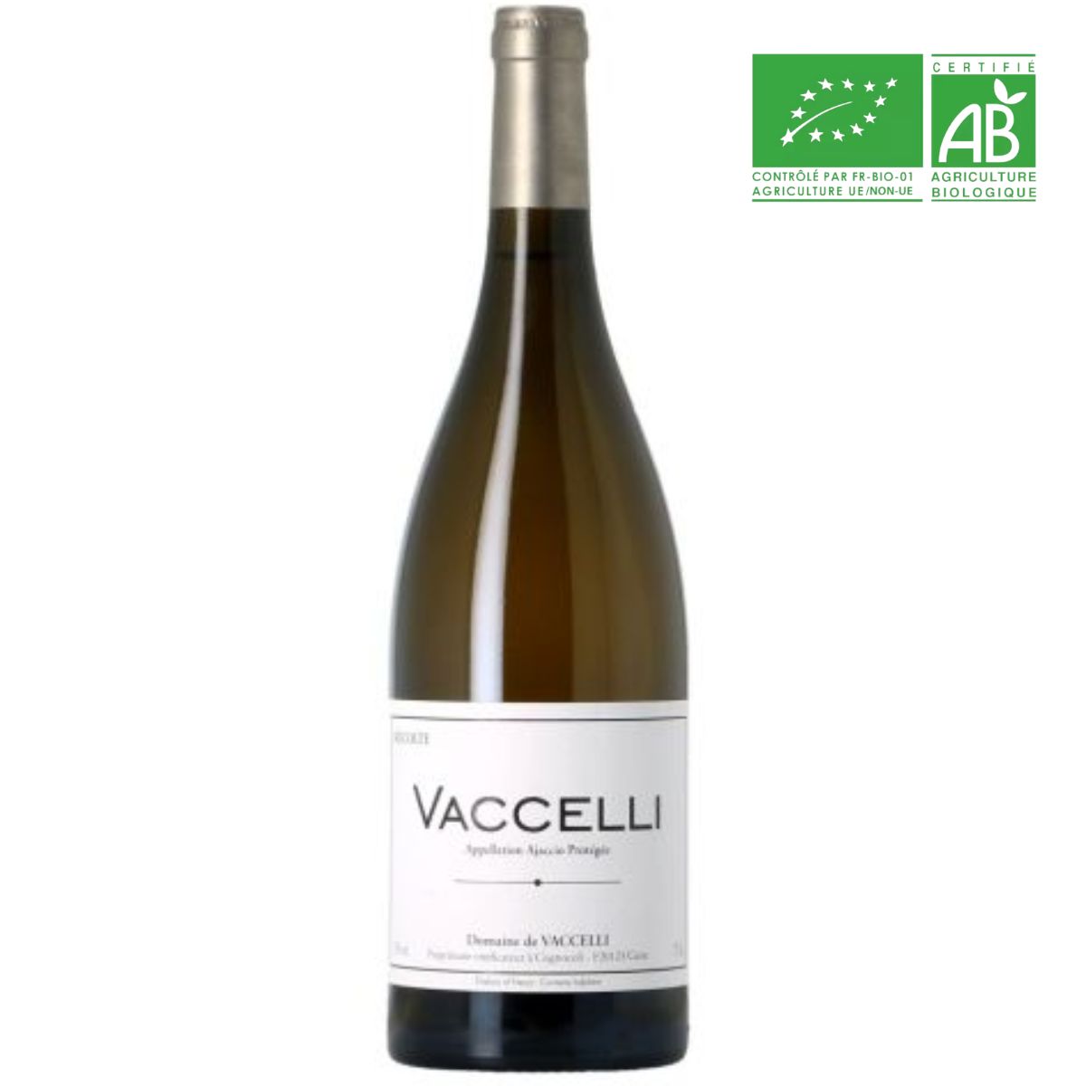 Domine de Vaccelli - Vaccelli Blanc 2021 - Ajaccio AOP