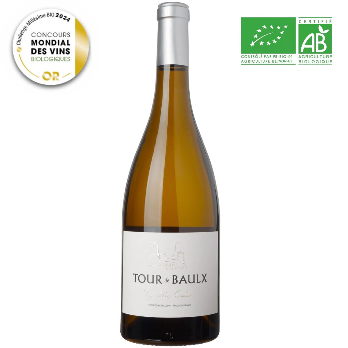 Vignobles Coulet - Tour de Baulx Blanc 2022 - Saint Jean de Bueges Languedoc
