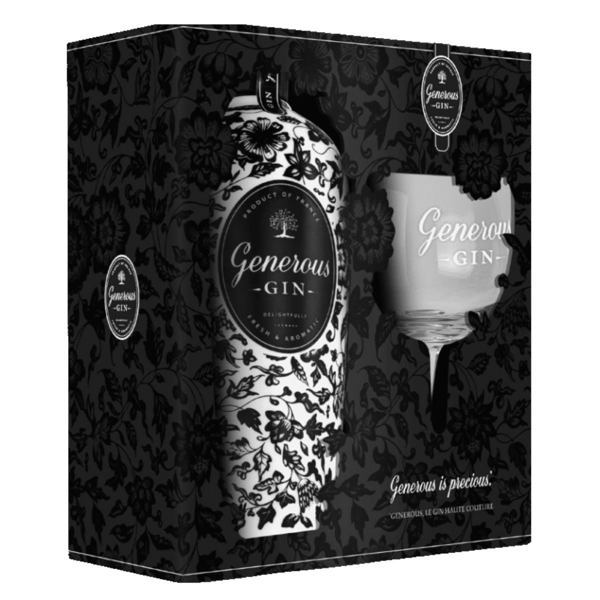 genrous gin coffret 1 verre