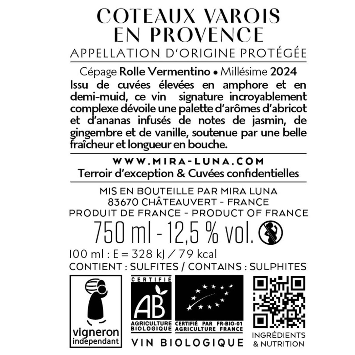 MIRA LUNA CONTRE ETIQUETTE