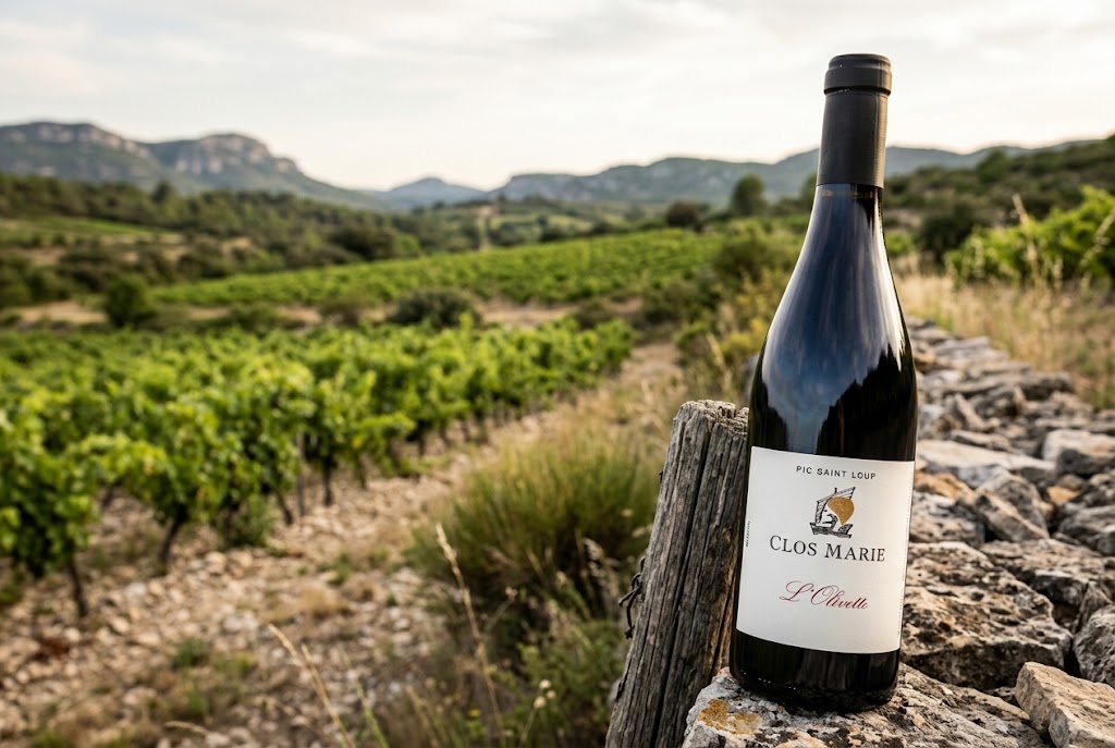 Clos Marie et sa cuvée L’Olivette
