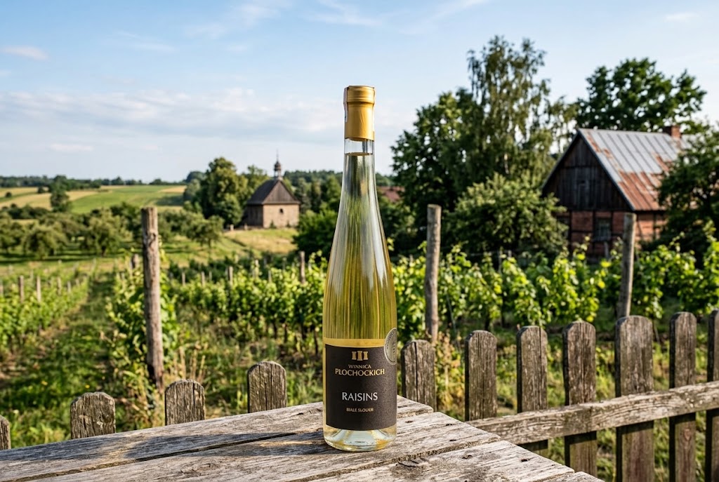 Photographie illustrant les vignobles et paysages de Pologne