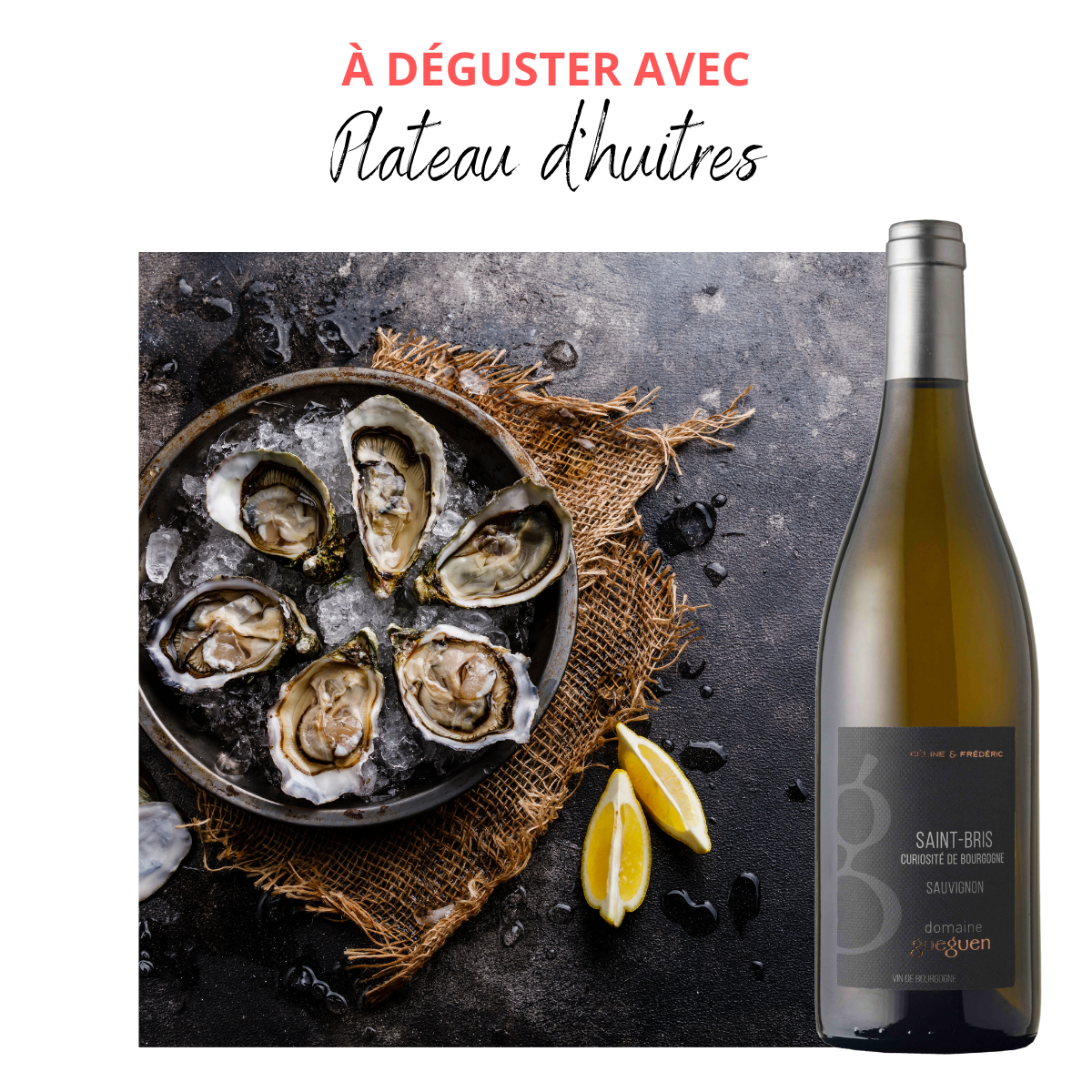 huitre accord vin