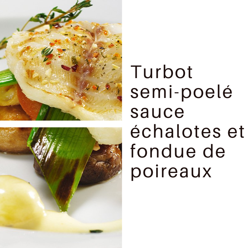 turbot semi poele