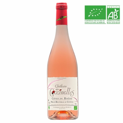 hateau des coccinelles rosé